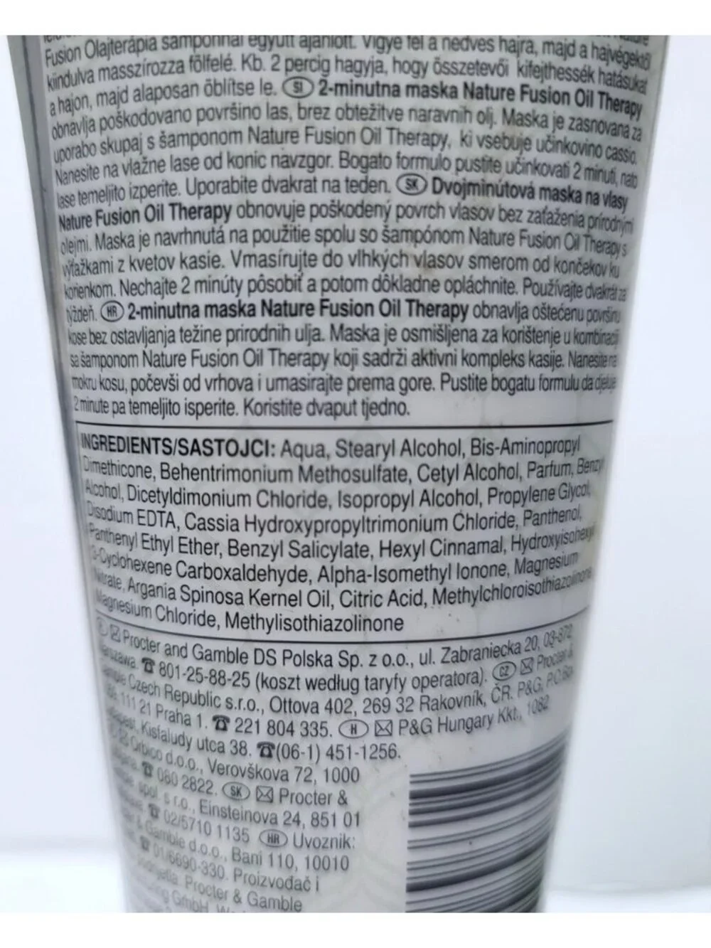 Pantene PRO-V Nature Fusion 2 Minute Masque Oil Therapy 2PK 6.7 Fl Oz HTF NEW